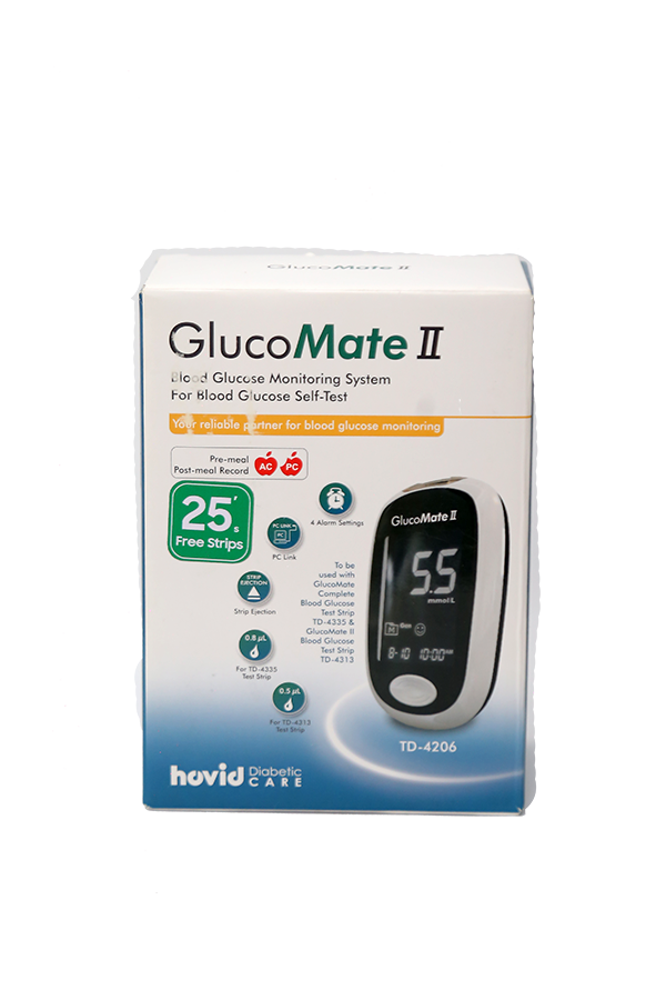 II Blood Glucose Monitoring System Hovid TD4206 LifePlus