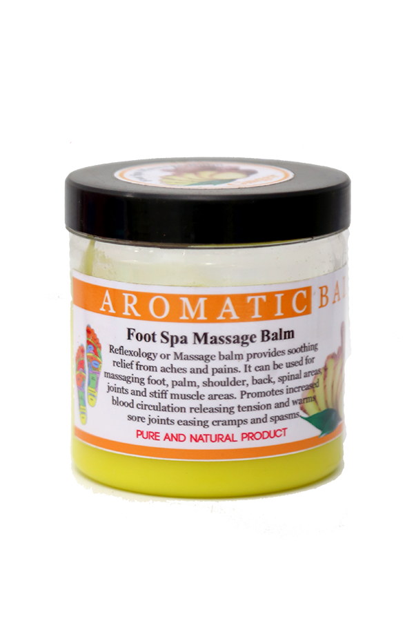 Aromatic Foot Spa Message Balm Ginger LifePlus