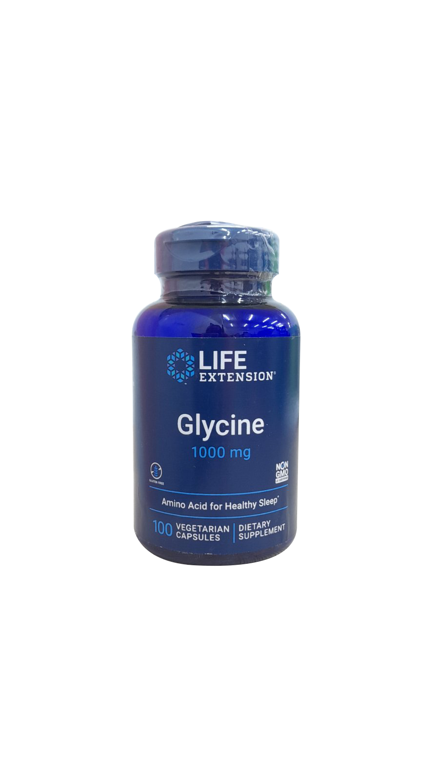 LifeExtension Glycine 1000mg Cap 100's LifePlus