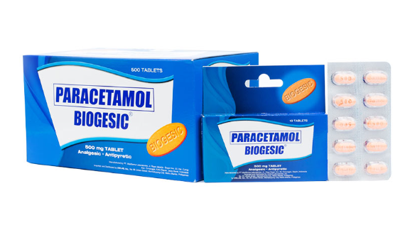Biogesic Paracetamol 500mg Tab 10's (New) - LifePlus