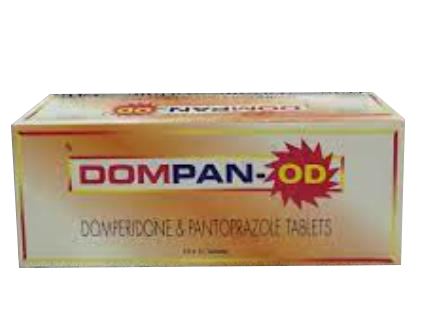 Dompan- OD Pantoprazole & Domperidone Tab 10's - LifePlus