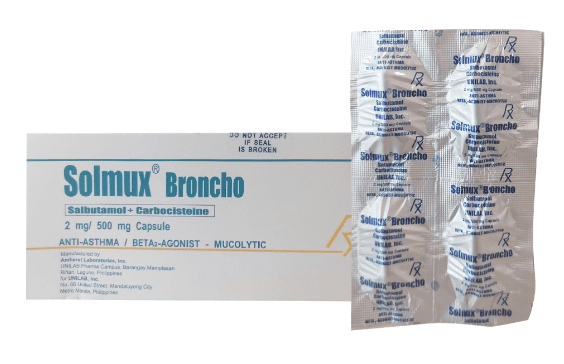 Solmux Broncho Cap 4's - LifePlus Pharmacy