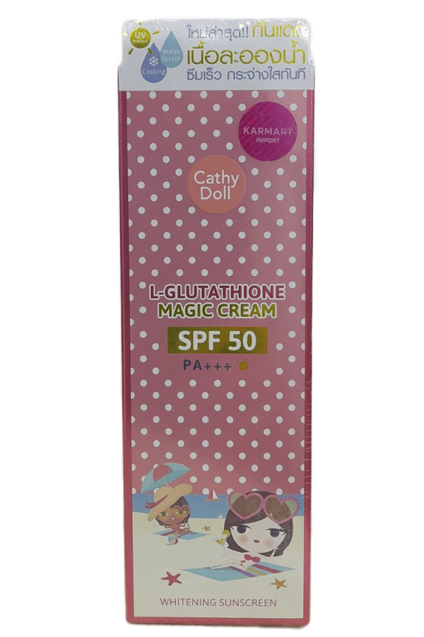Cathy Doll Facial Sunscreen L-Glutathione Magic Cream 60ml  LifePlus  Health and Beauty